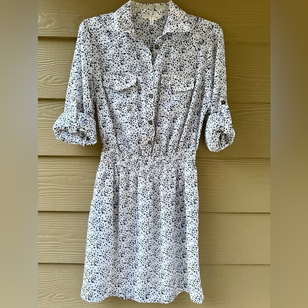 BCBGeneration Black and White Mini Dress - Picture 1 of 14